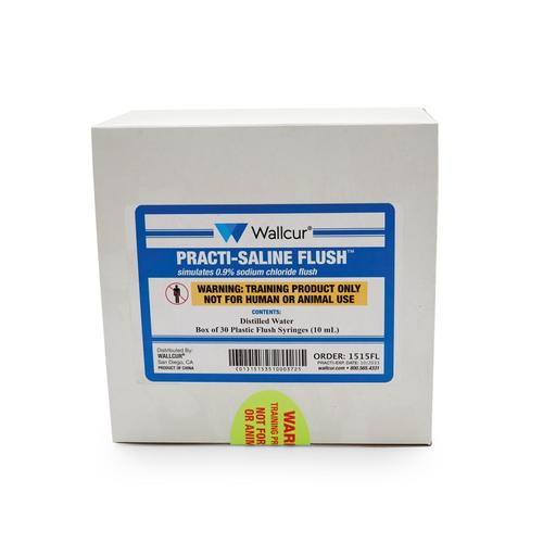 Practi-Saline Flush 10mL Syringe (30 Syringes)
