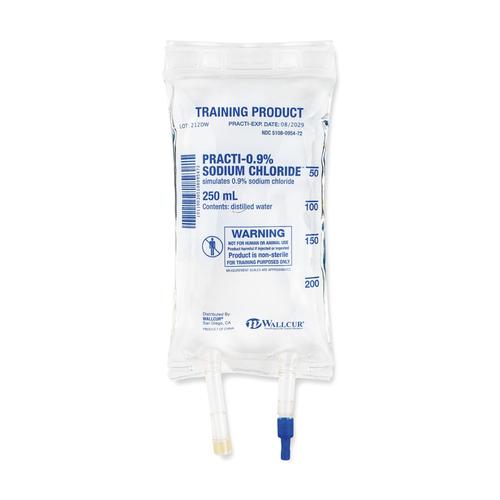 Practi-0.9% Sodium Chloride 250mL I.V. Solution Bag (1 Bag) - English Specification