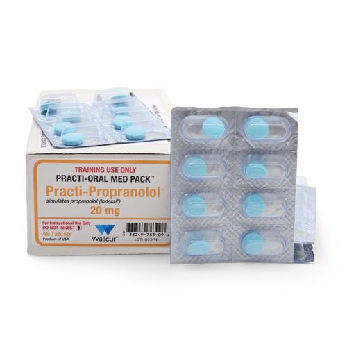Practi-Propranolol 20mg Oral-Unit Dose (48 Tablets)