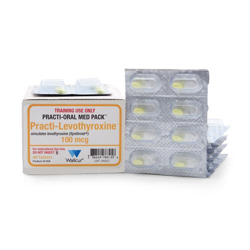 Practi-Levothyroxine 100mcg Oral-Unit Dose (48 Tablets)