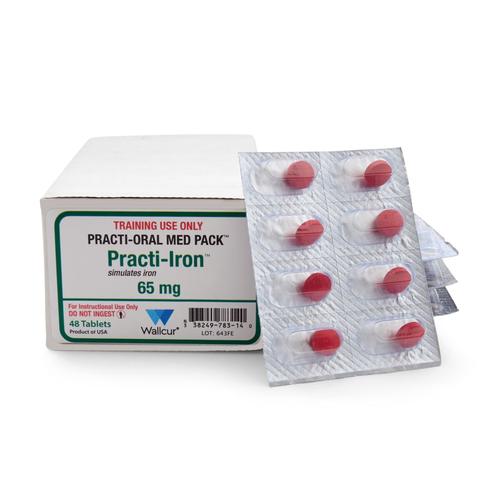 Practi-Iron 65mg Oral-Unit Dose (48 Tablets)