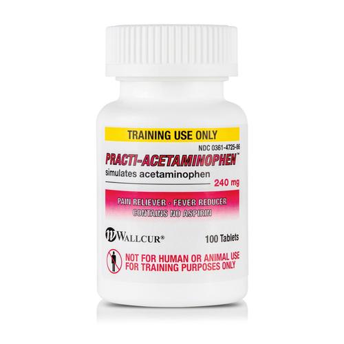Practi-Acetaminophen 240mg Oral-Unit Dose (100 Tablets)