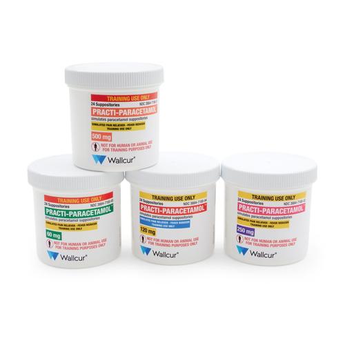 Practi-Paracetamol 500mg Suppositories (1 Jar)