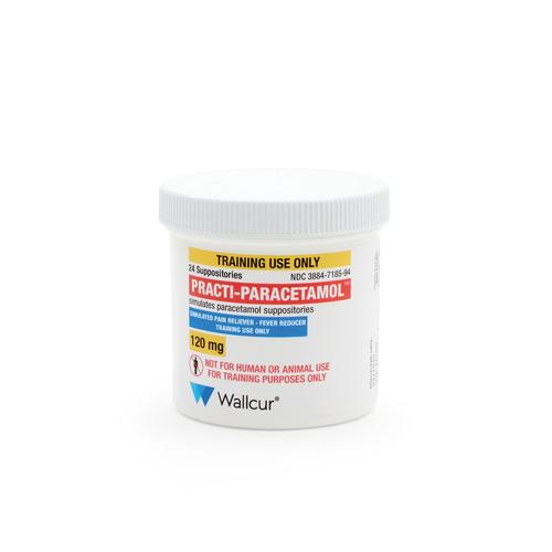 Practi-Paracetamol 120mg Suppositories (1 Jar)