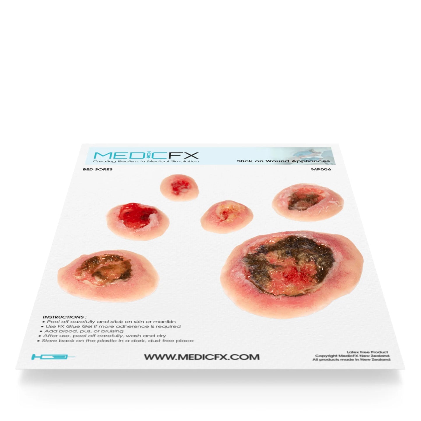 Sheet with wound - Bedsore