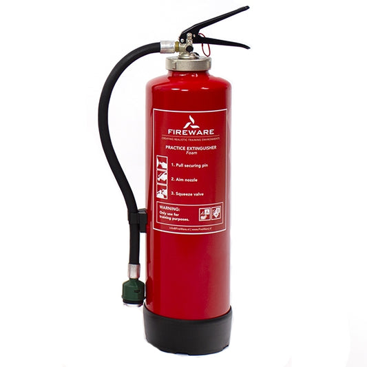 Apollo LED Foam Training Fire Extinguisher 6 L with handle