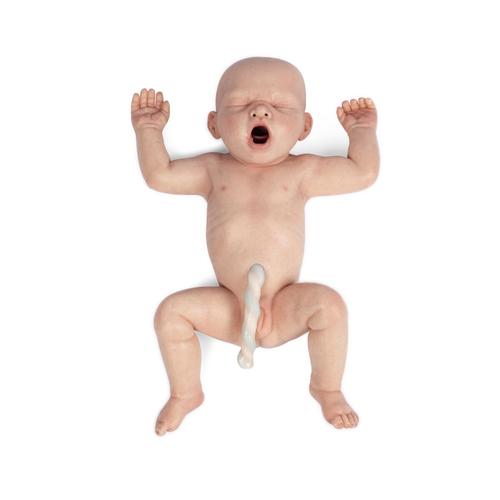 Babydocka pojke, ljus - LifeCast Hyperrealistisk