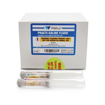 Practi-Saline Flush 5mL Syringe (30 Syringes)