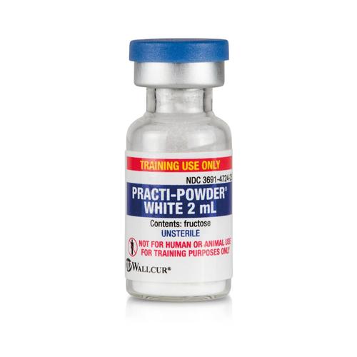 Practi-Powder White 2mL Vial (Pack of 40)