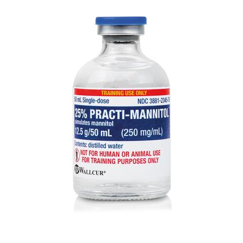 Practi-Mannitol 12.5g/50mL Vial (Pack of 20)