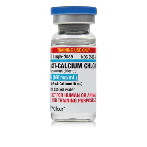 Practi-Calcium Chloride 10% 1000mg/10mL Vial (Pack of 30)