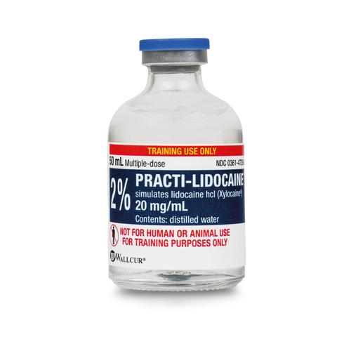Practi-Lidocaine 2% 1000mg/50mL Vial (Pack of 20)