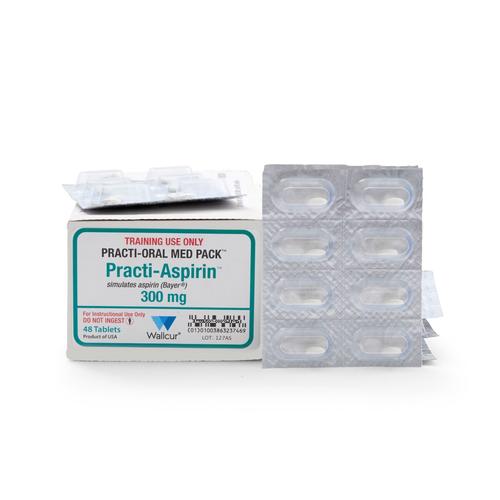 Practi-Aspirin 300mg Oral Unit-Dose (48 Tablets)