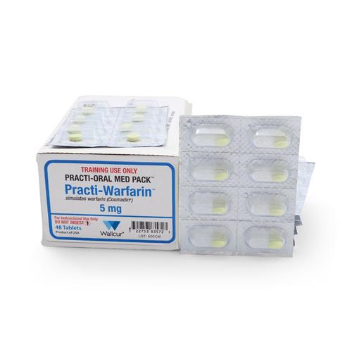Practi-Warfarin 5mg Oral-Unit Dose (48 Tablets)