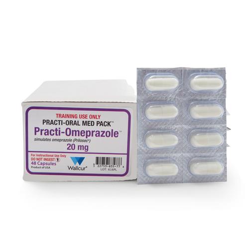 Practi-Omeprazole 20mg Oral-Unit Dose (48 Capsules)