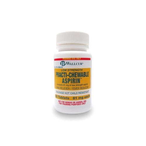 Practi-Chewable Aspirin 81mg Oral-Unit Dose (48 Tablets)