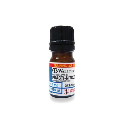 Practi-Nitroglycerin 0.4mg Sublingual Tablet (125 Tablets)