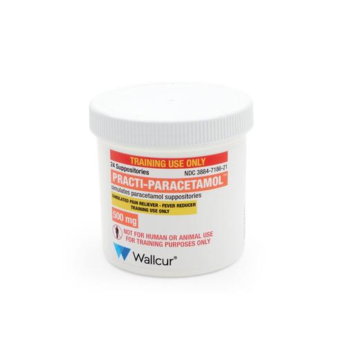 Practi-Paracetamol 500mg Suppositories (1 Jar)