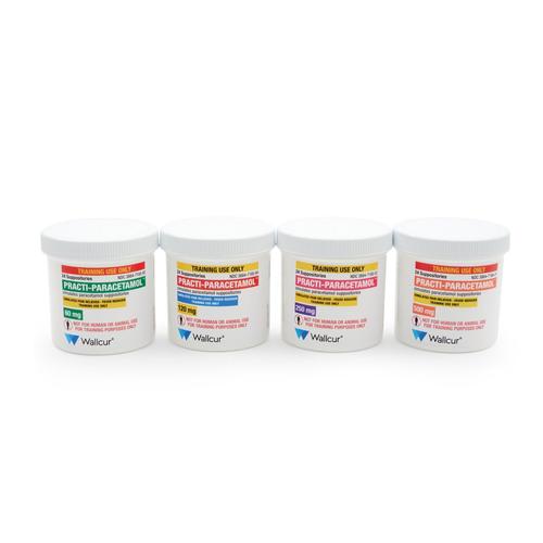 Practi-Paracetamol 250mg Suppositories (1 Jar)
