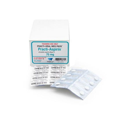 Practi-Aspirin 75mg Oral Unit-Dose (48 Tablets)