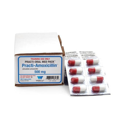 Practi-Amoxicillin 500mg Oral Unit-Dose (48 Capsules)