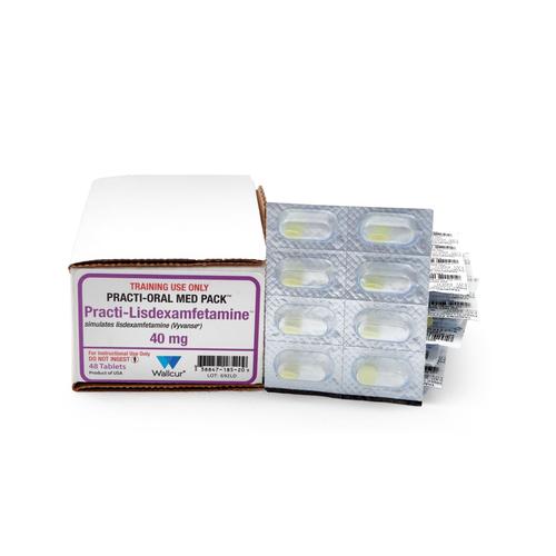 Practi-Lisdexamfetamine 40mg Oral Unit-Dose (48 Tablets)