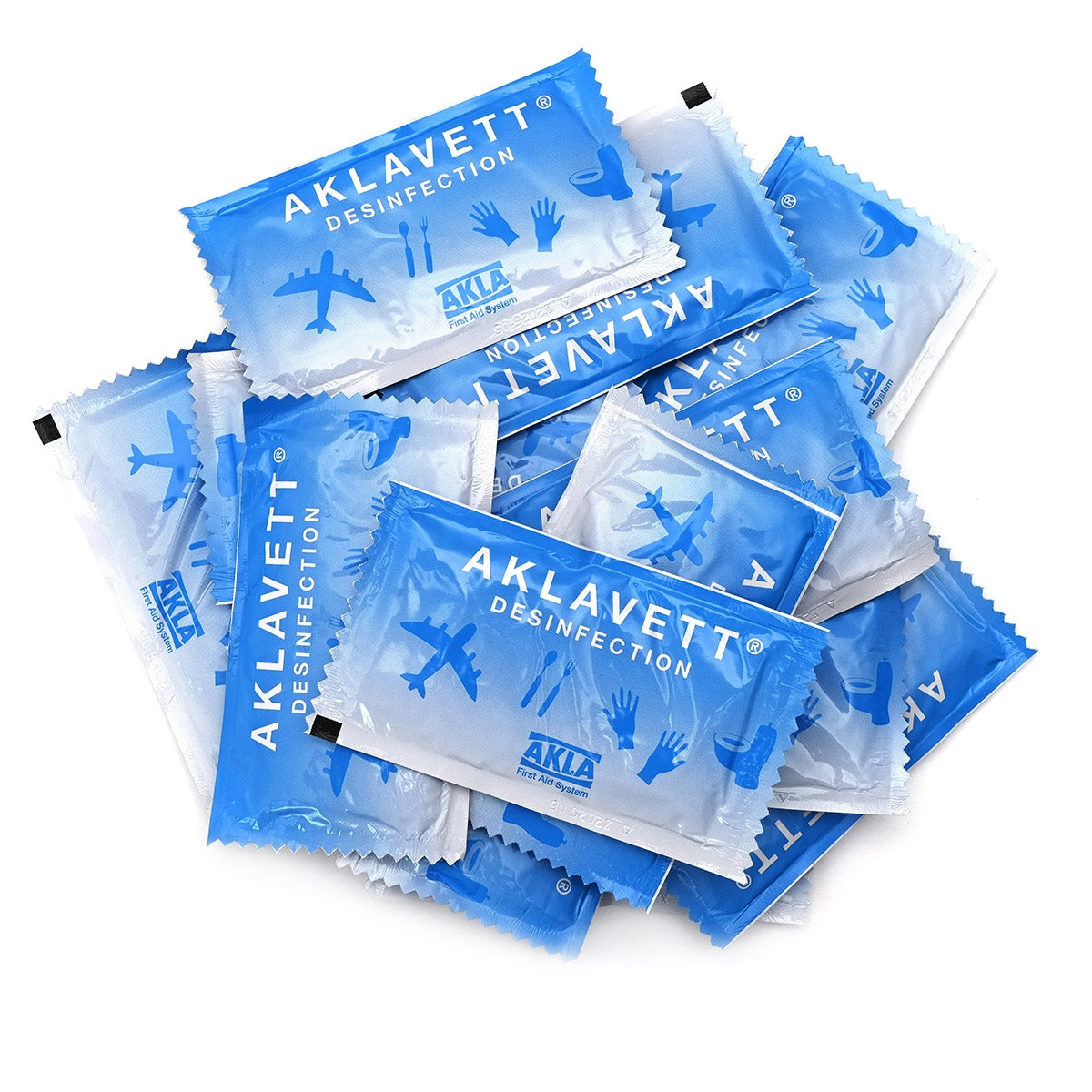 Aklavett Desinfektionsserviet