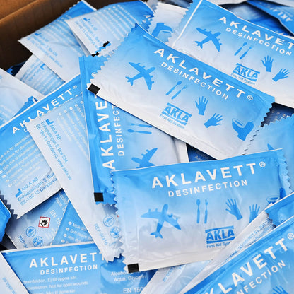 Aklavett Desinfektionsserviet