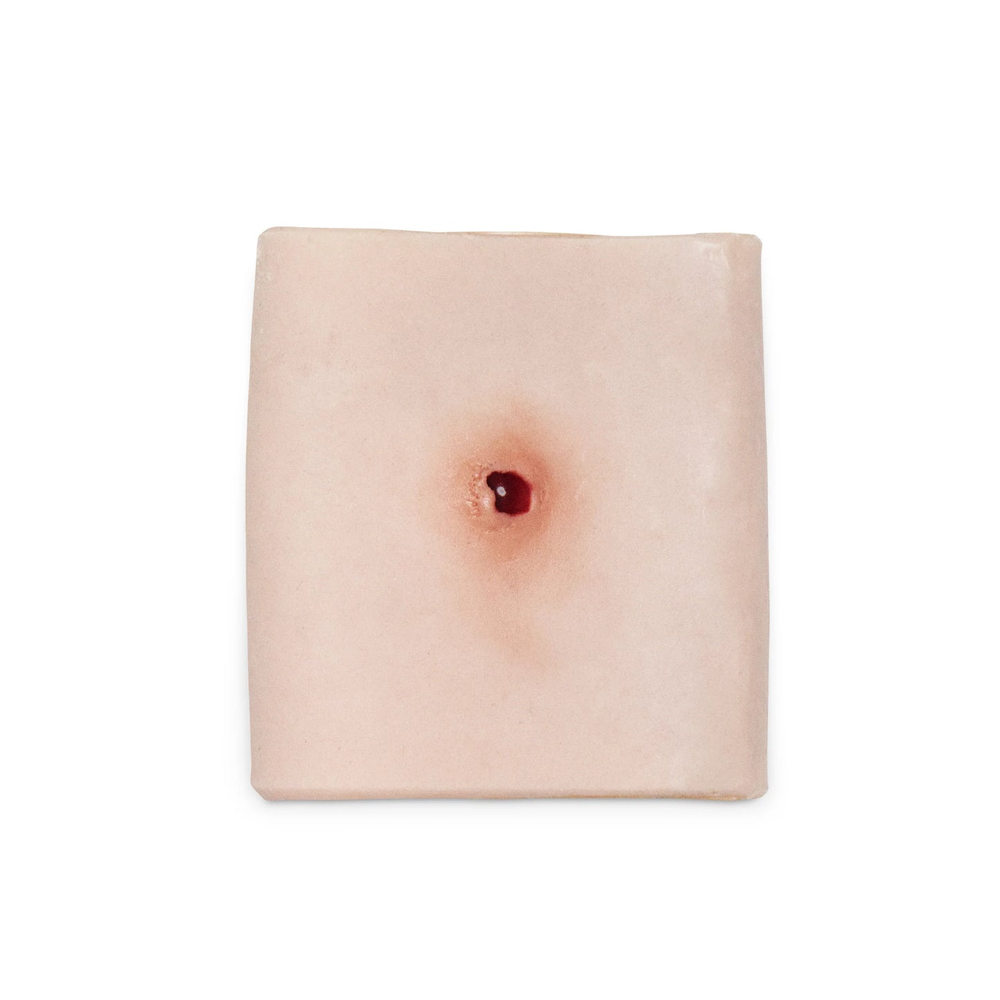 Gunshot wound with entrance and exit
