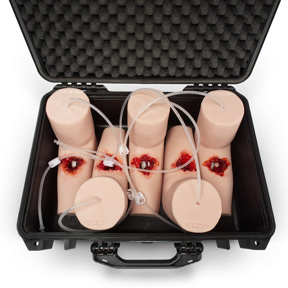 St John Arm - Sårpakning & Tourniquet Træner med Knogle