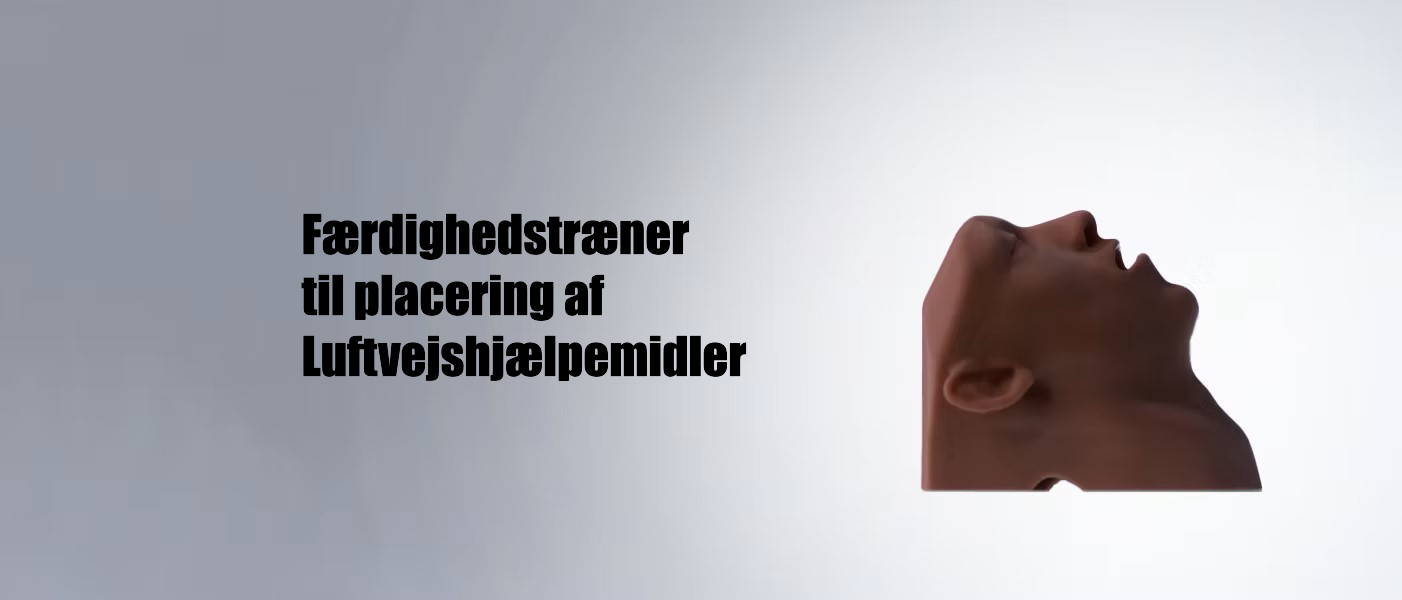 Færdighedstræner til placering af Luftvejshjælpemidler