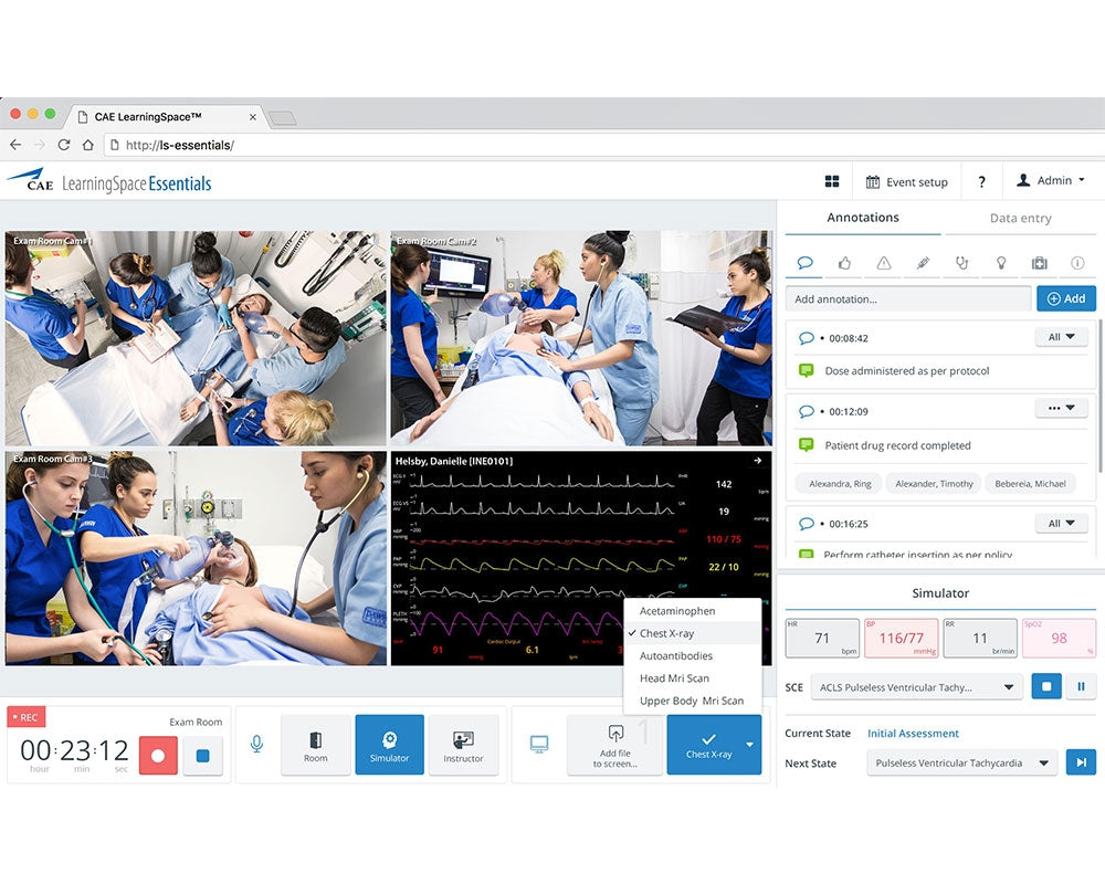 LearningSpace - Simulationsstyringssystem