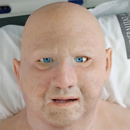 Paul - Realistic head-to-abdomen overlay for simulation manikin (Emulant)