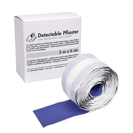 Blue Traceable Detect Plaster 5 mx 6 cm