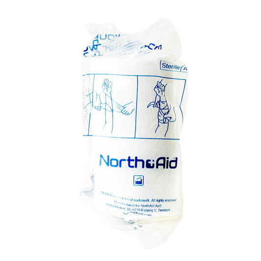 Compress bandage for teaching