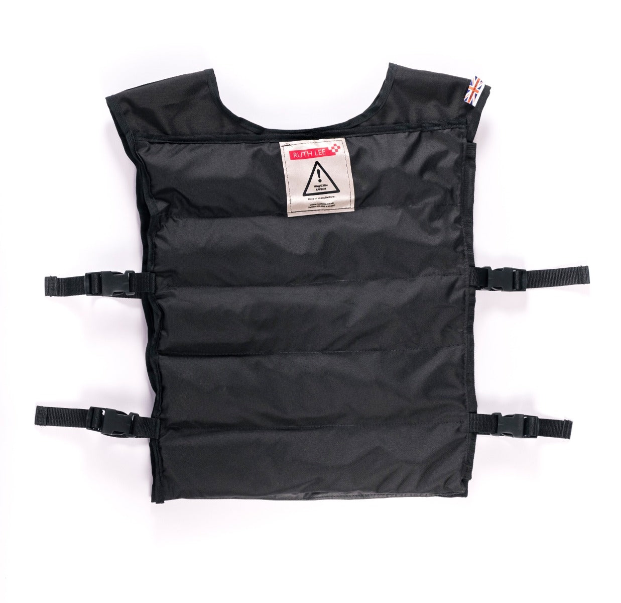 Weighted vest for training manikin